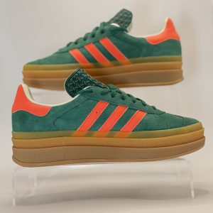 Adidas Gazelle Bold - Verde/Laranja